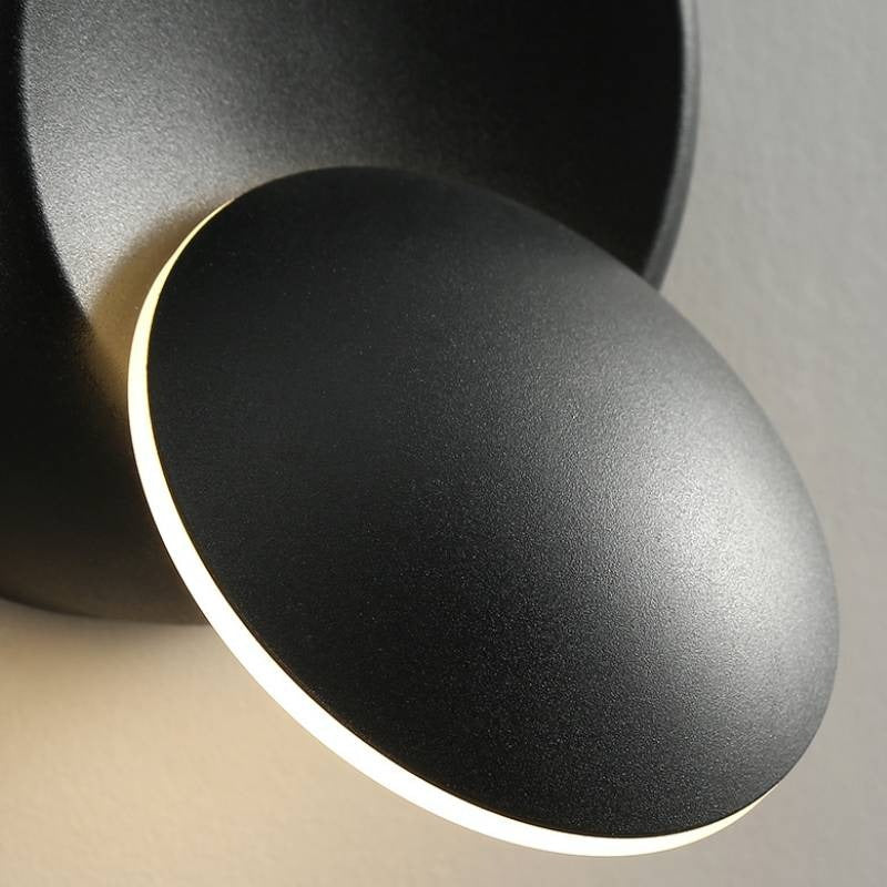 Rotera LED Vägg Sänglampa med Retro Aluminium Design Carvallo