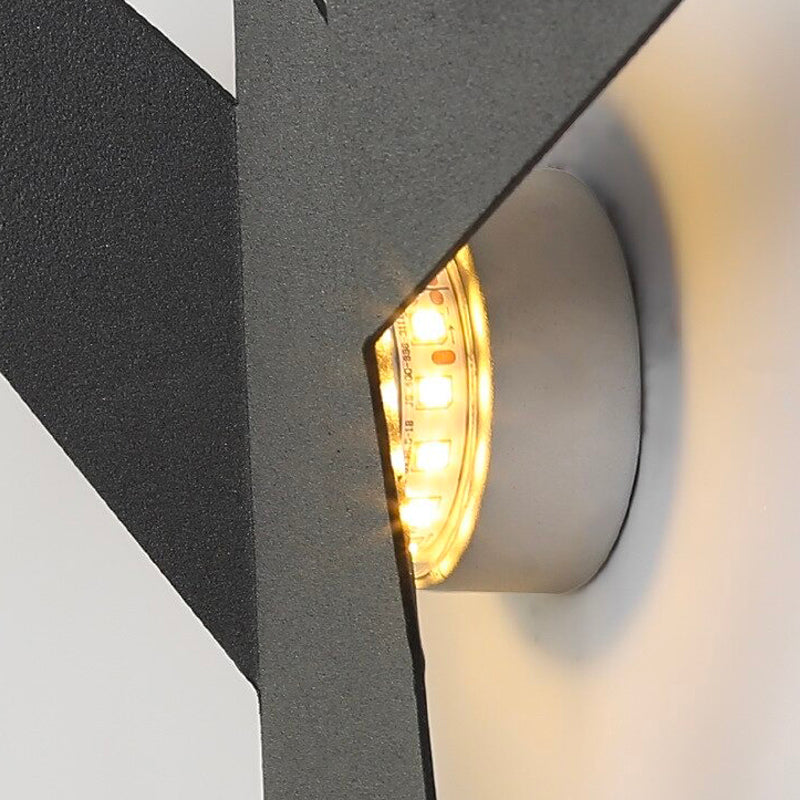 Metallfåglar Väggsänglampor med Touch Control och Färger Carvallo