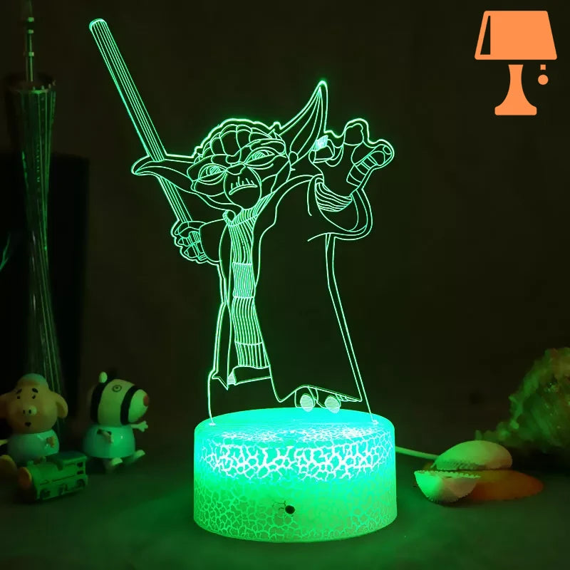 Carvallo - Legendarisk Sci-Fi-glödlampa för Star Wars-fans och -samlarobjekt Carvallo