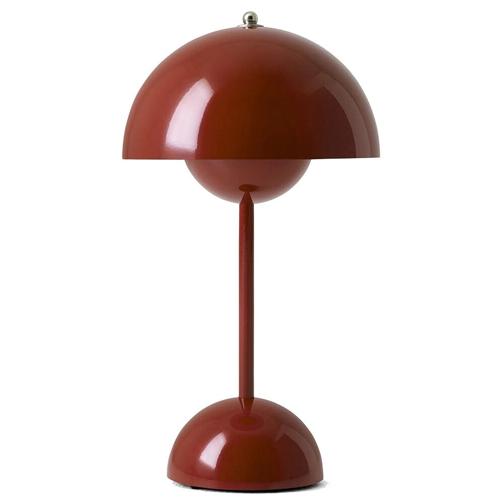 Vintage Svamp Sänglampa med Metallstruktur Carvallo