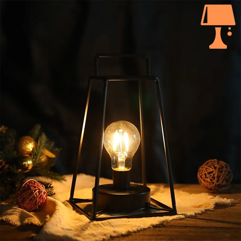 Carvallo - Geometrisk lampa med öppen ram och flytande LED-lampa för modernt inredning Carvallo