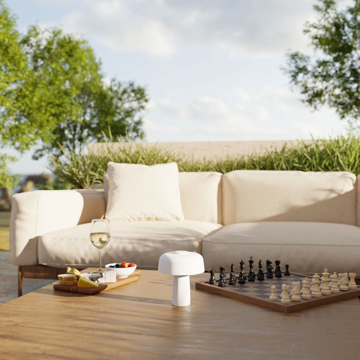 Lanea Batteridriven Bordslampa Carvallo