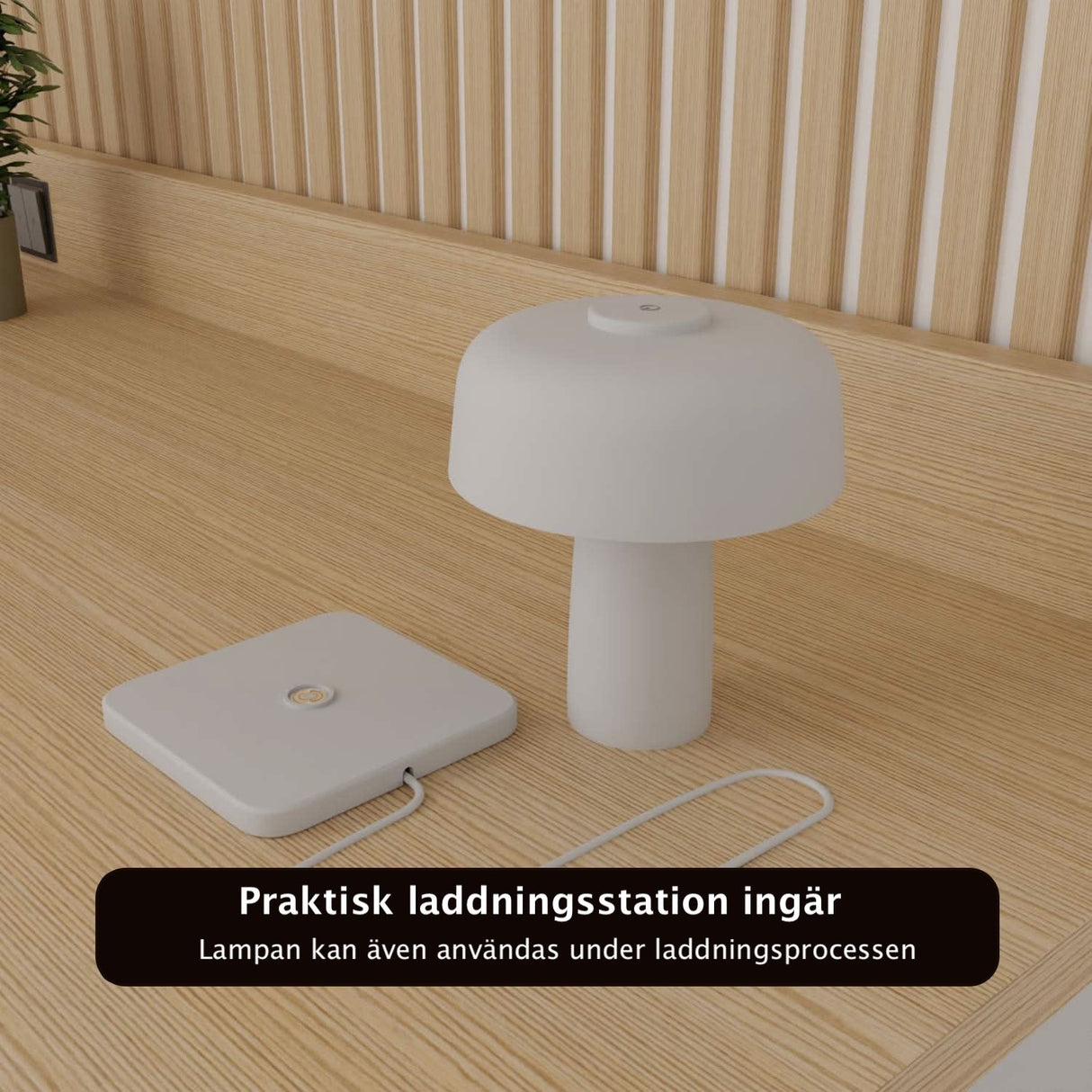 Lanea Batteridriven Bordslampa Carvallo