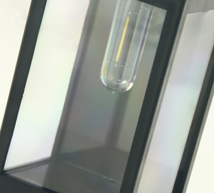 Carvallo Solar Vägglampa för Trädgårdsgärde | Väderbeständig & Automatisk | Varm- & Kallvit | Stämningsfull LED-belysning Carvallo