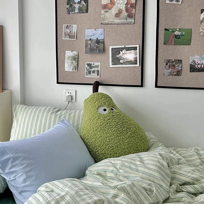 PlushNest – Stilren stor päronsoffkudde med rundade kanter Carvallo