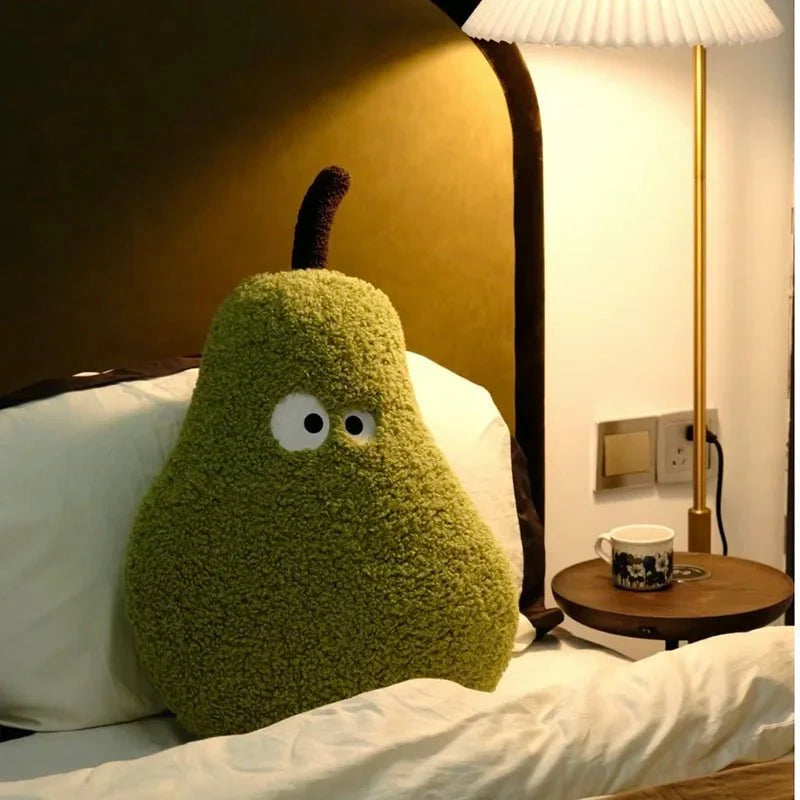 PlushNest – Stilren stor päronsoffkudde med rundade kanter Carvallo