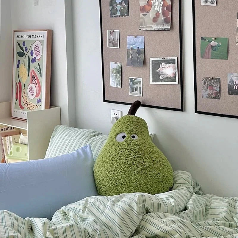 PlushNest – Stilren stor päronsoffkudde med rundade kanter Carvallo