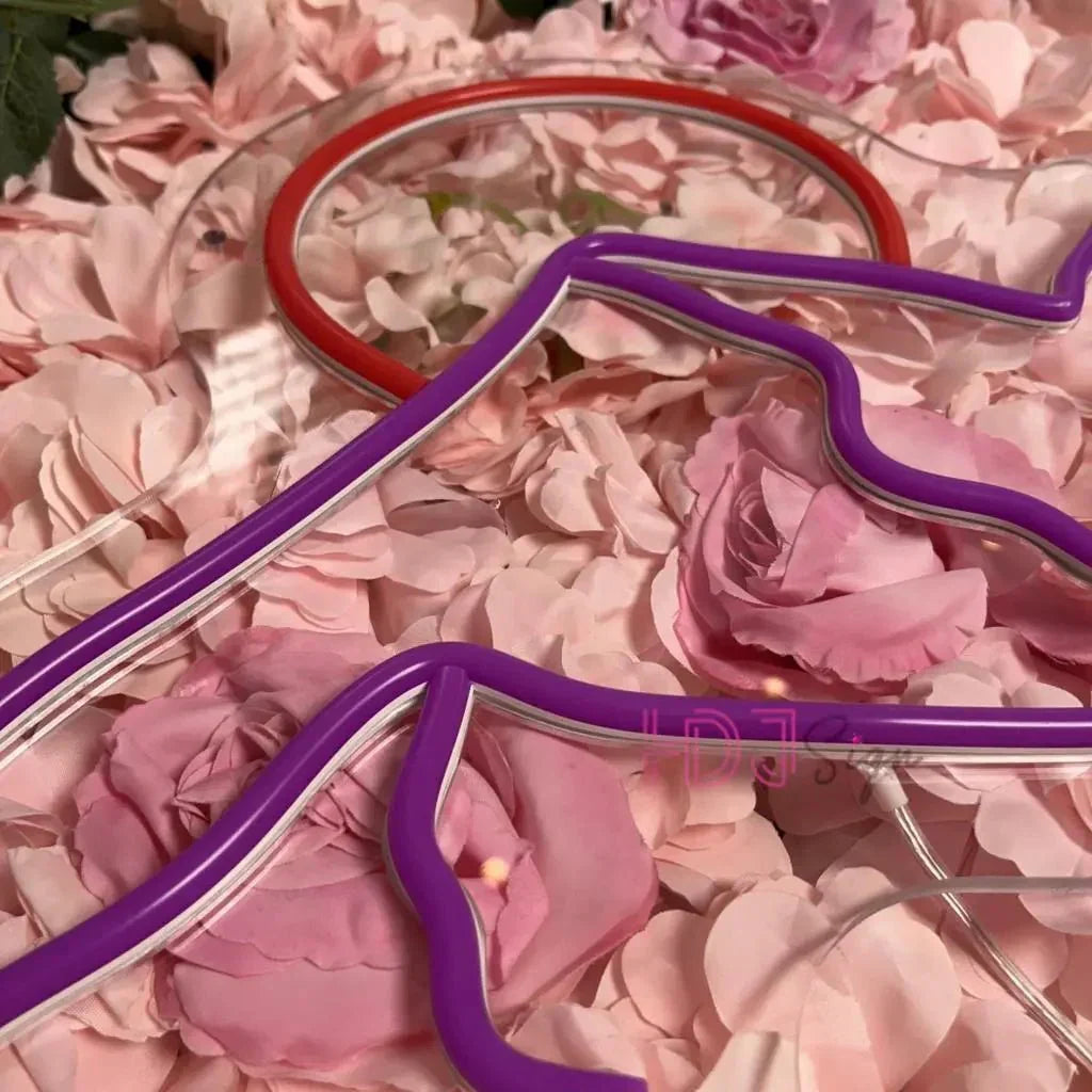 SummitGlow – LED Neon Skylt med Berg & Sol Design för en Livfull Atmosfär Carvallo