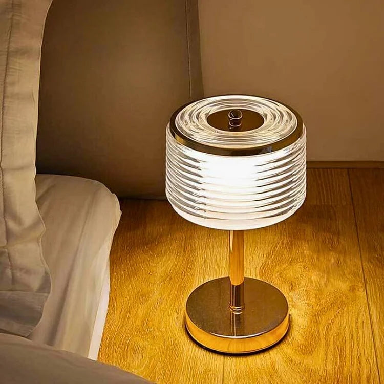 LED Ring Bordslampa med Elegant Design för Heminredning Carvallo