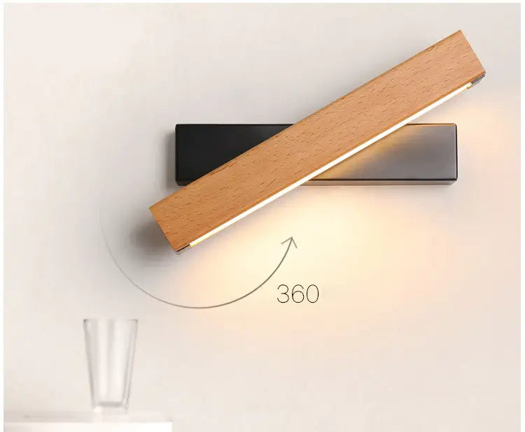 360° Roterande LED-Vägglampa-Lights-Hemnix-Hemnix