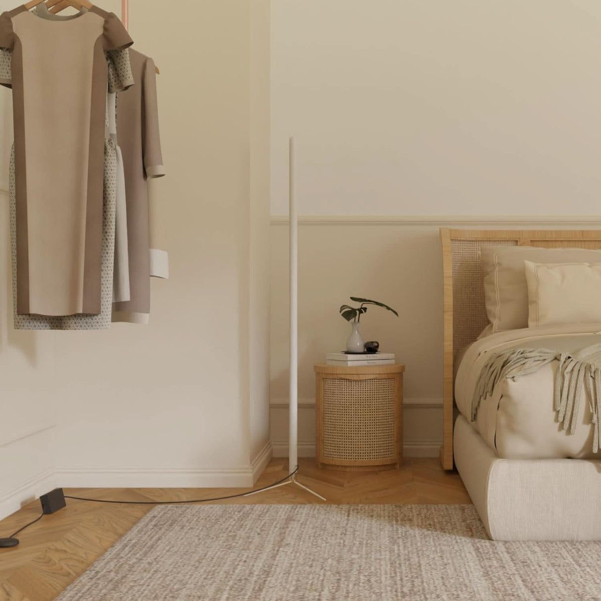 Levana Designer Golvlampa Carvallo