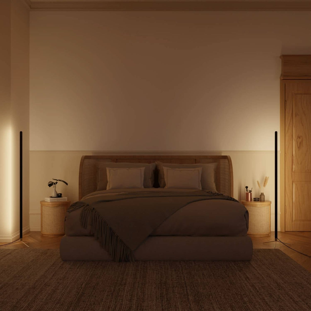 Levana Designer Golvlampa Carvallo