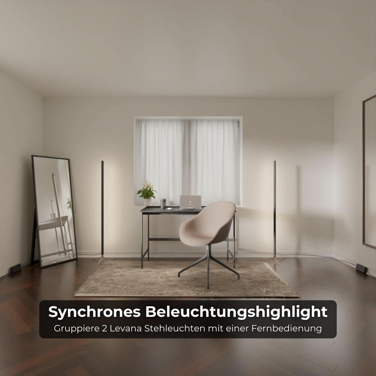 Levana Designer Golvlampa Carvallo