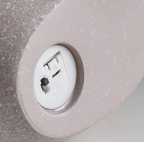 Carvallo – Belyst Hydroponisk Vas med Modern Elegans Carvallo