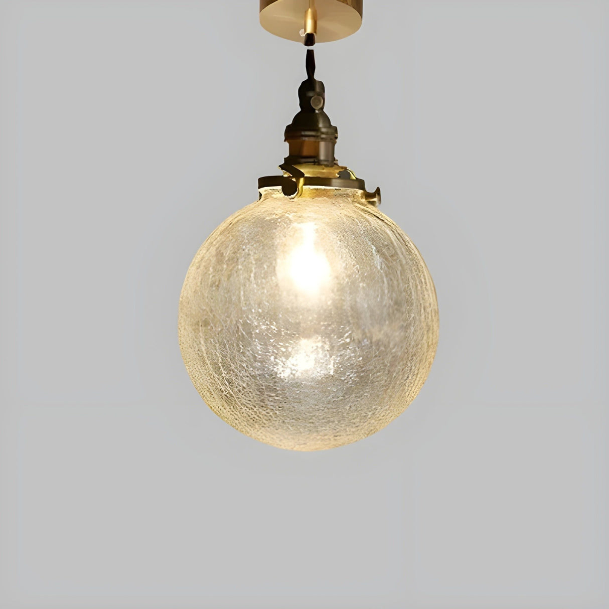 GlossyGlass Light - Nordisk kristallglas minimalistisch hängande lampa Carvallo