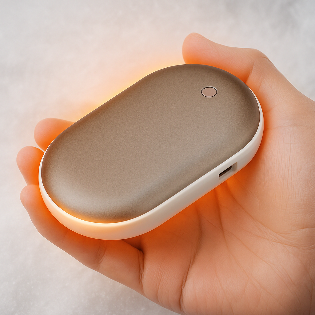Handvärmare uppladdningsbar bärbar powerbank Carvallo