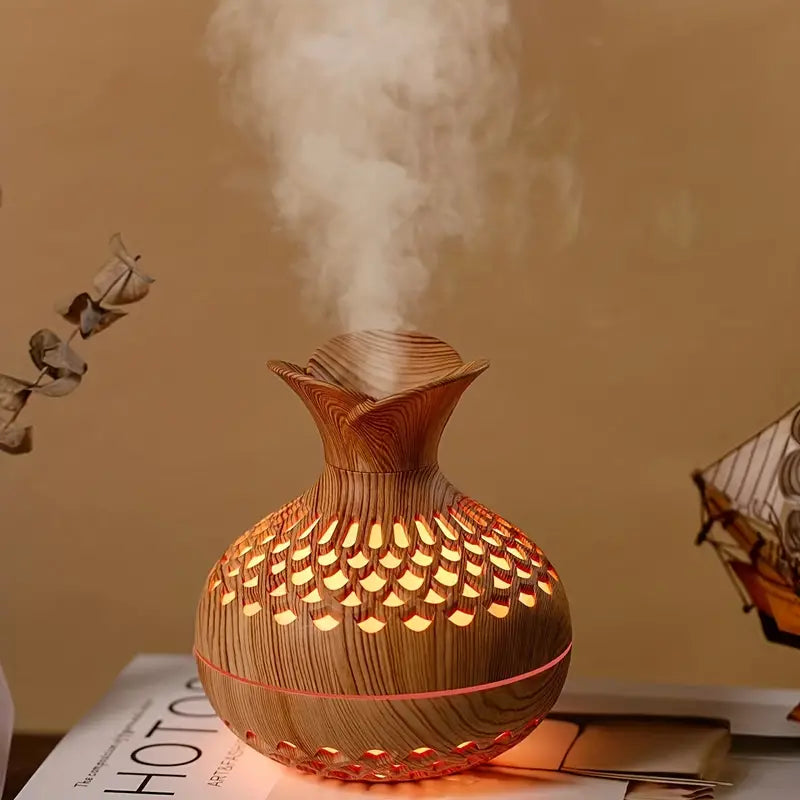 Ultraljudsdiffusor för eteriska oljor – Elegant design för lugnande aromaterapi i hemmet MILA Sverige