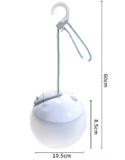 Carvallo WanderLicht Retro | USB-uppladdningsbar | 3600 mAh batteri | Upp till 12h ljusduration Carvallo