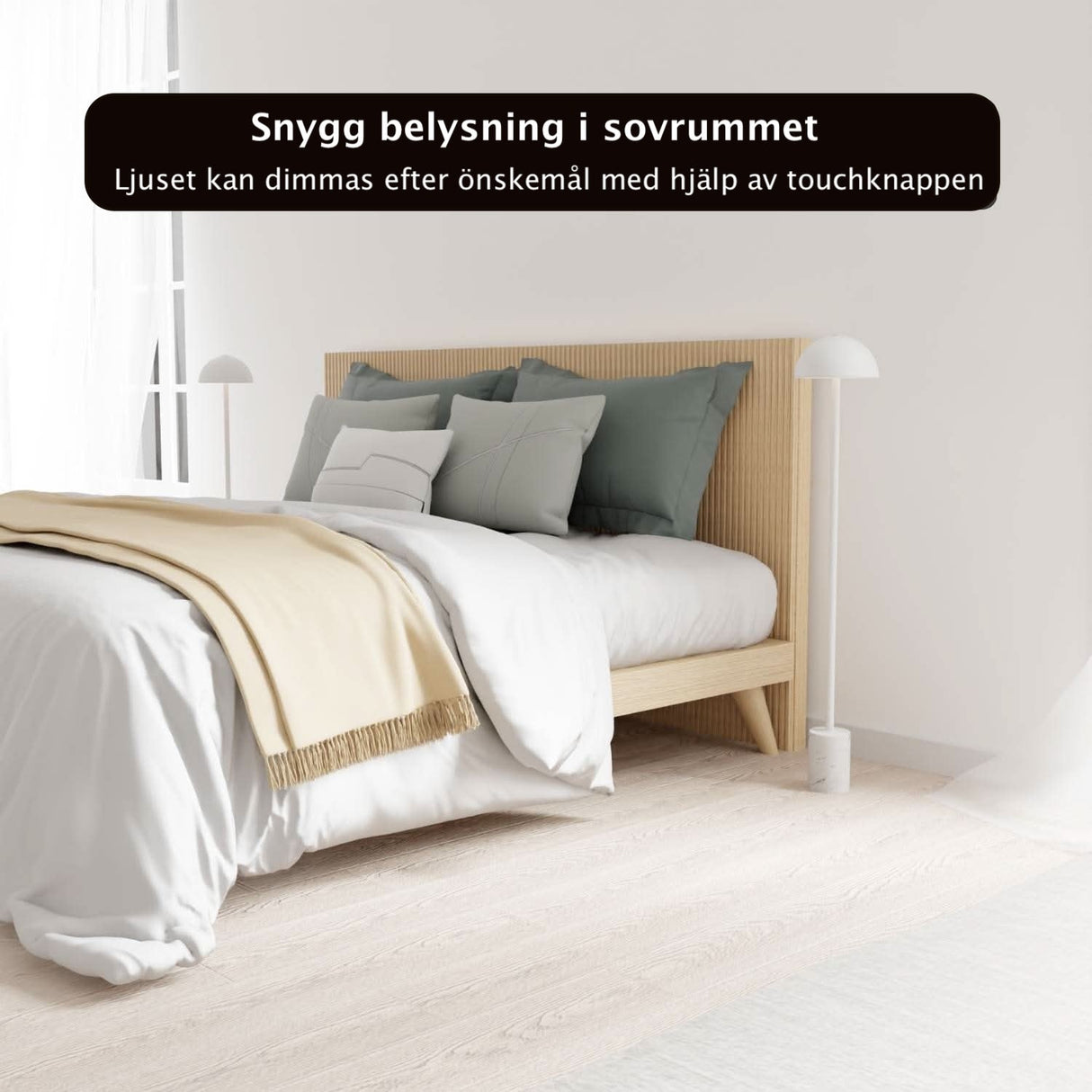 Aurora Batteridriven Golvlampa Carvallo