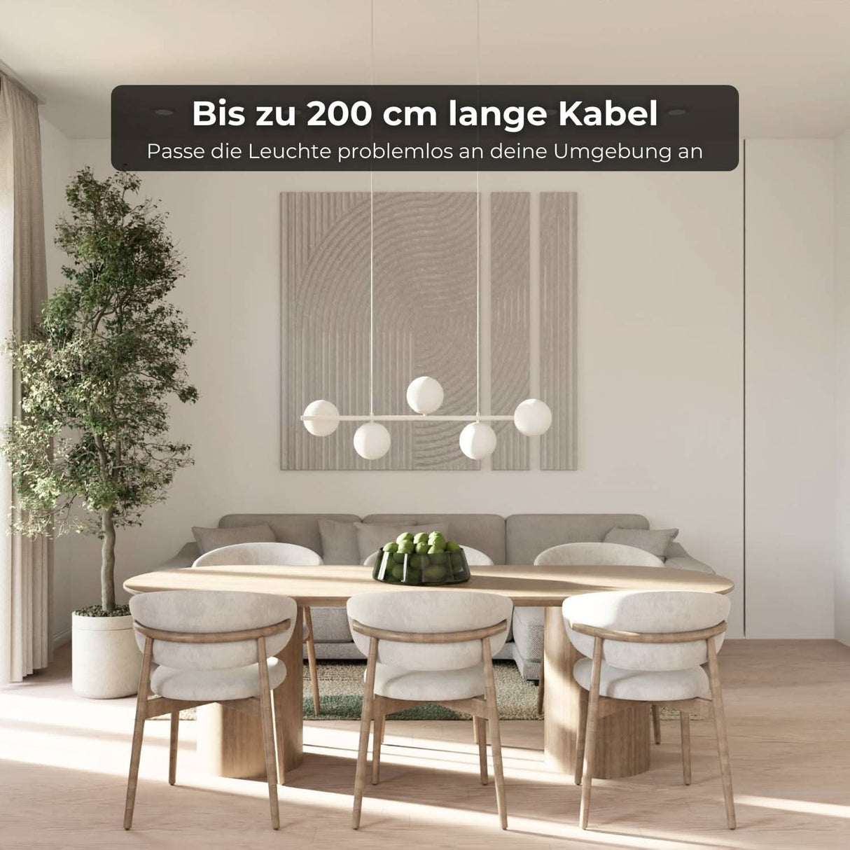 Livana Designer Taklampa Carvallo