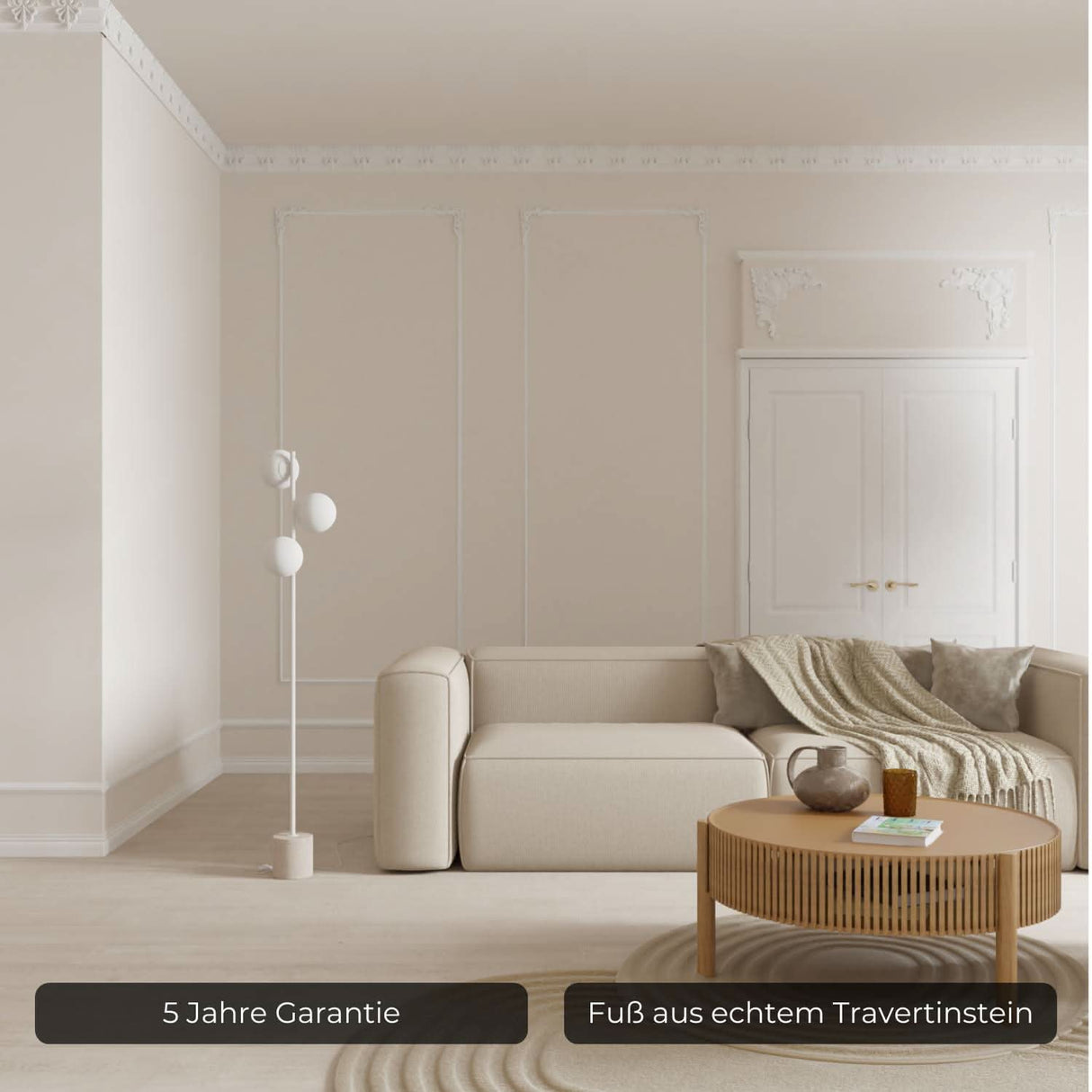 Rovea Designer Golvlampa Carvallo