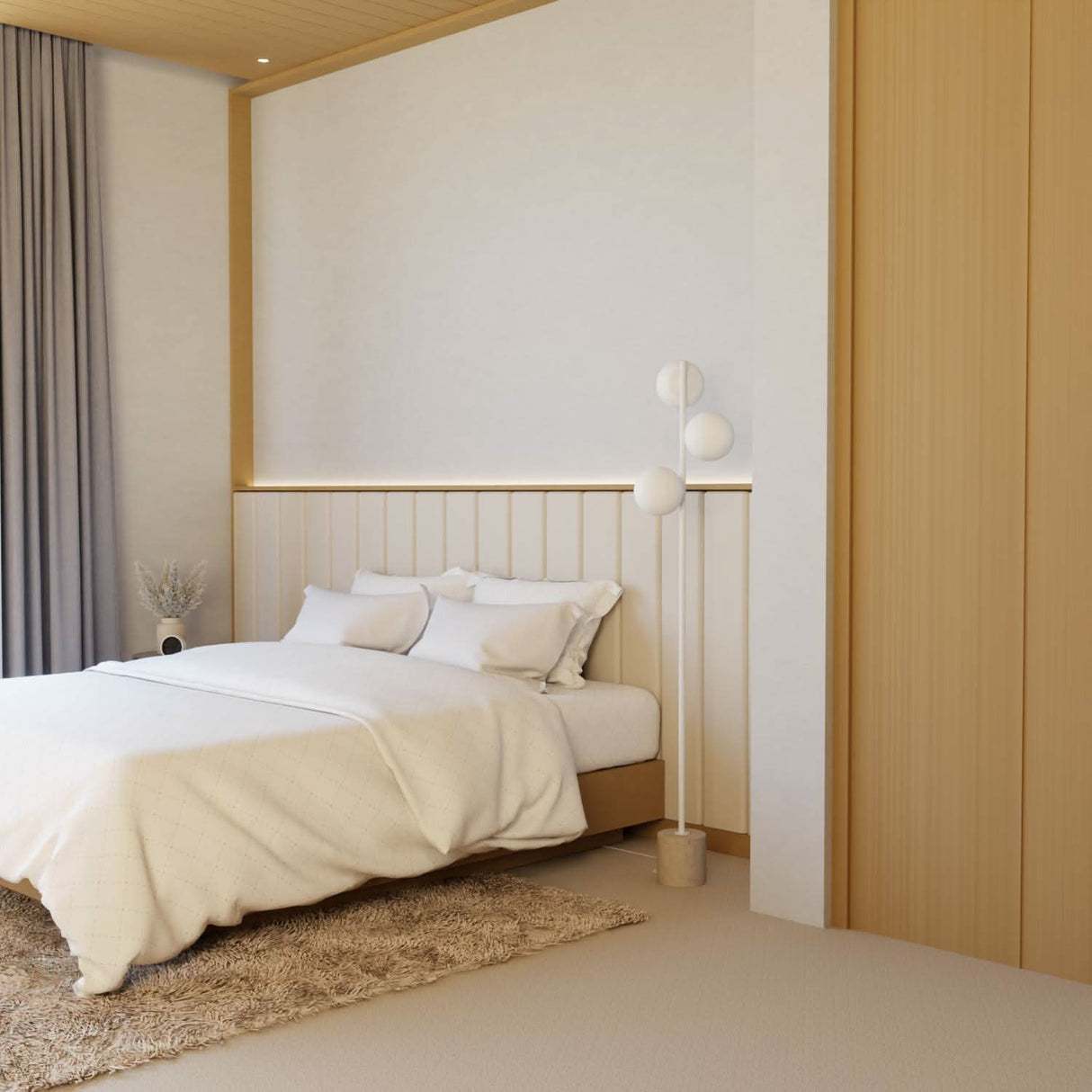 Rovea Designer Golvlampa Carvallo