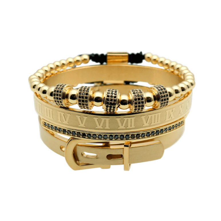 Titanium armband set-Jewelry for men-Bellasverige-Hemnix