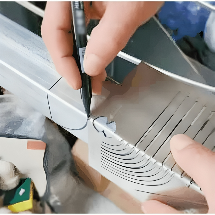 Precisionsrits för metall och trä – justerbart verktyg för bågar, kurvor och 90°-märkning MILA Sverige