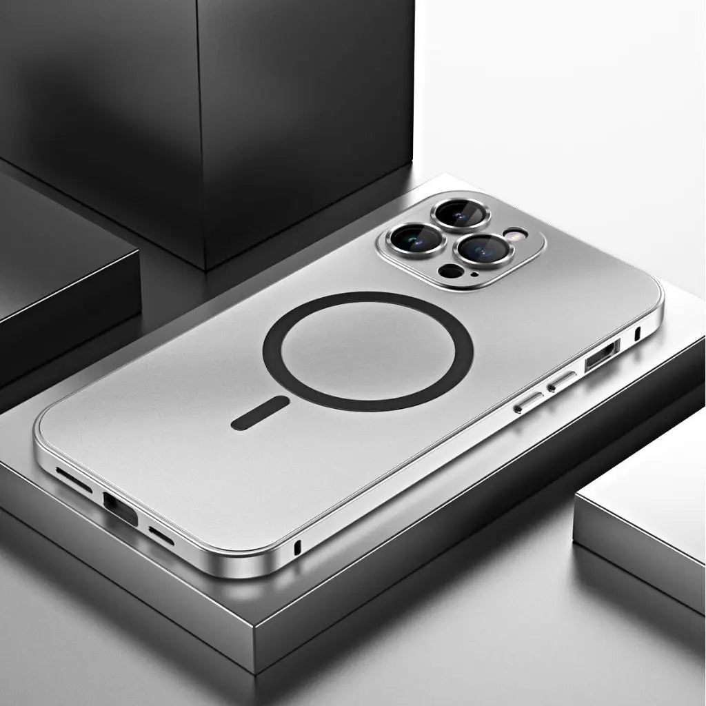 Telefonfodral Magnetisk Metall Tunn Skyddande Fodral Carvallo