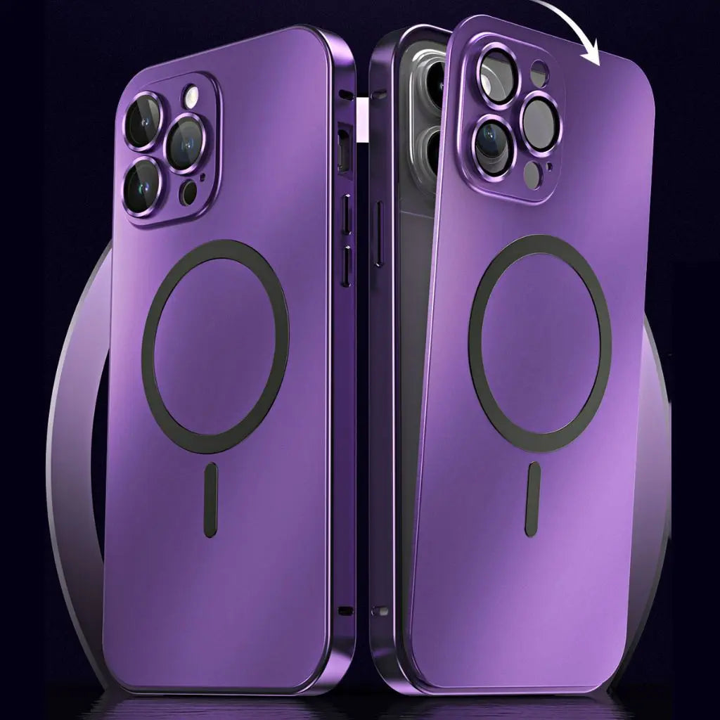 Telefonfodral Magnetisk Metall Tunn Skyddande Fodral Carvallo