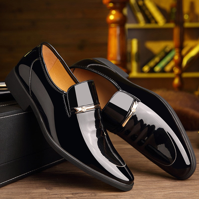 Lyxiga Läderloafers-Shoes for Men-Hemnix-Hemnix