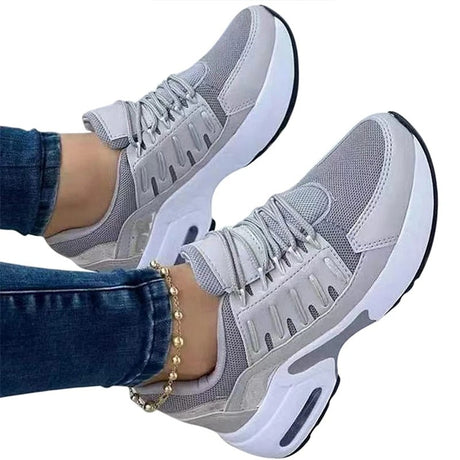Halkfria ortopediska Arch Support Shoes-Hemnix-Grå-35-Hemnix