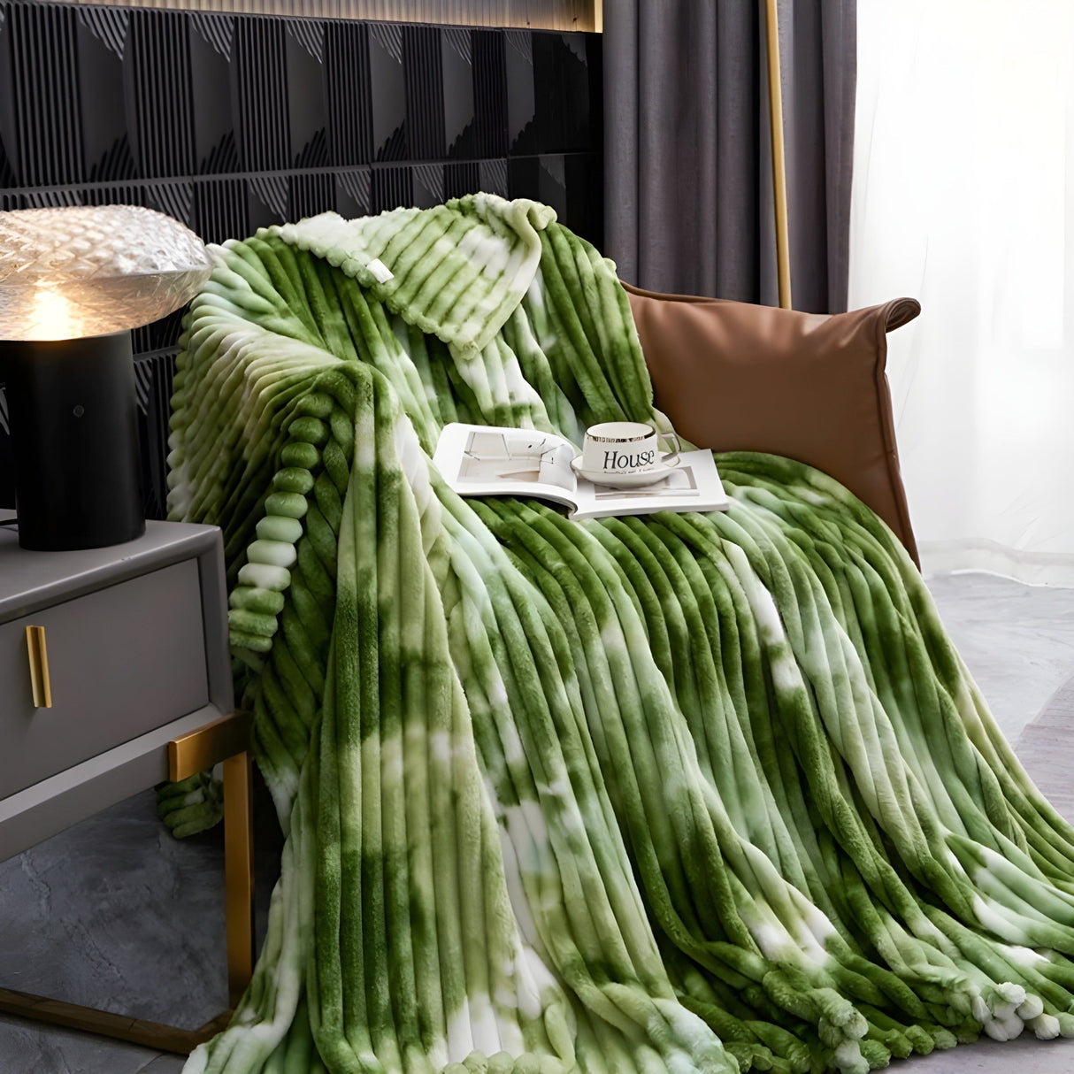 FlannelDream Blanket - Tie Dye Flanell Fleece-Blanket Carvallo