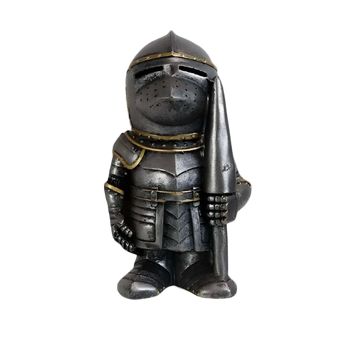NobleKnight Staty - Miniatyr Riddare Trädgårdsstaty Carvallo