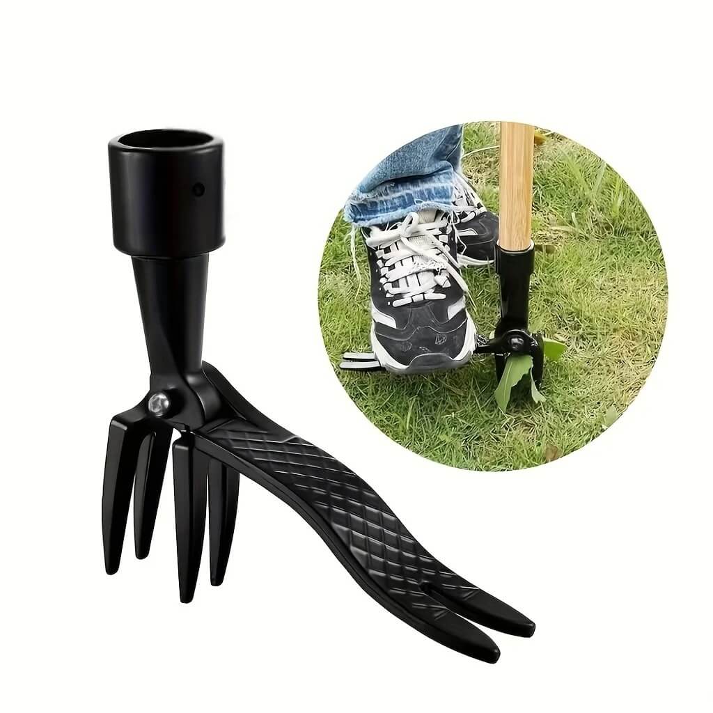 RootGrip - Kloliknande Ogräshuvud för Trädgårdsverktyg – Effektiv Rotborttagning i ett steg-Gardening Tools-BB-Hemnix