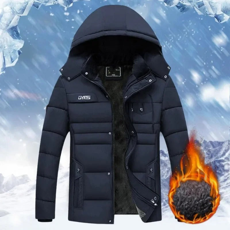 Thermal Hooded-jacka för män-Hemnix-Hemnix