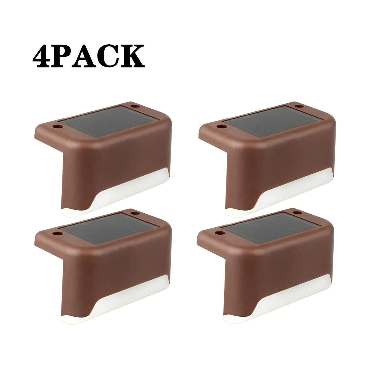 SolarGuard Light - 4 stycken LED solväg belysning vattentät ljus Carvallo