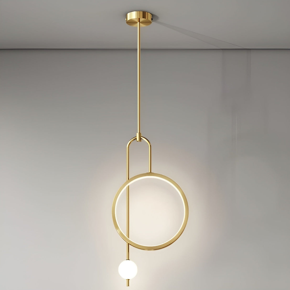 SereniRing Light - Modern LED Ring Taklampa Carvallo