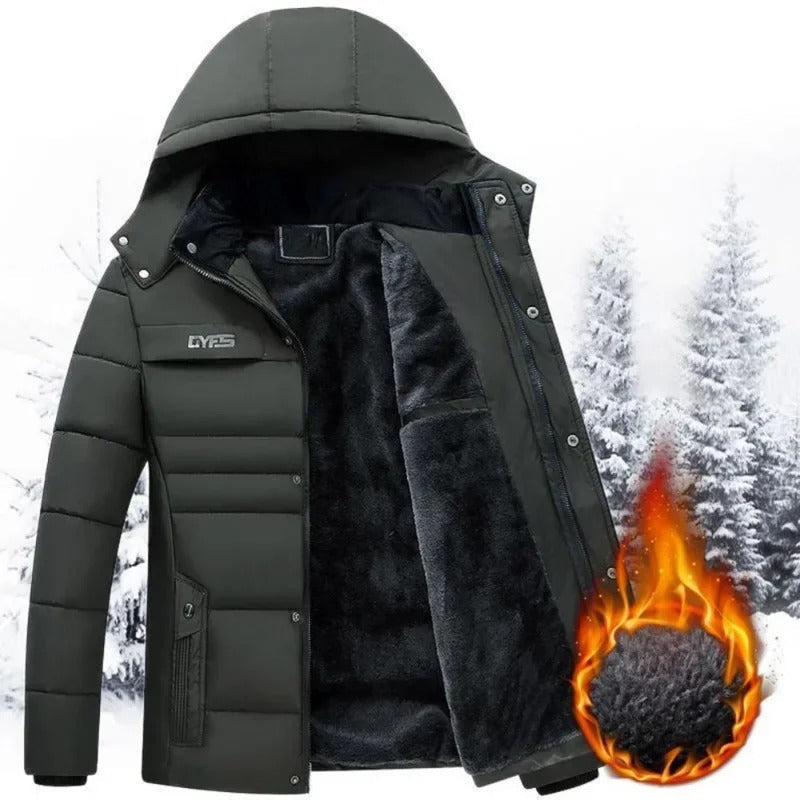 Thermal Hooded-jacka för män-Hemnix-Hemnix