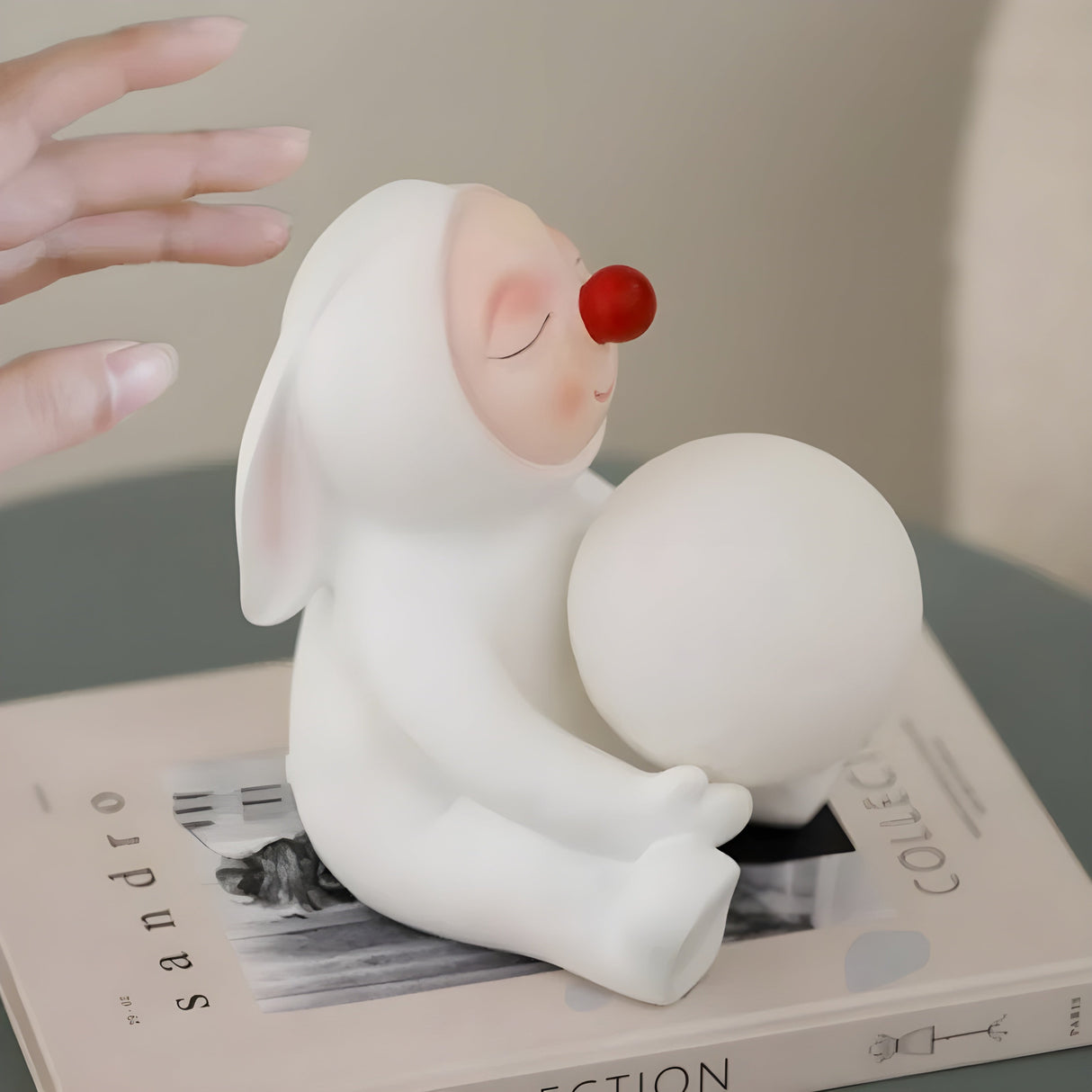 GlowRabbit Lampa – Förtrollande USB-bordslampa med uppladdning Carvallo