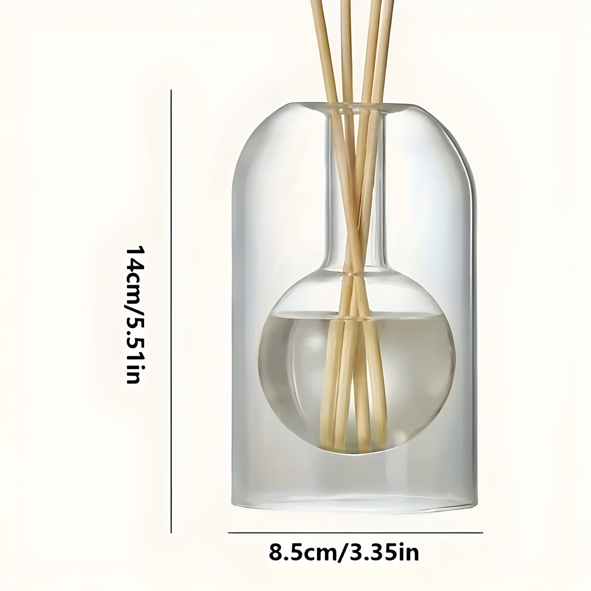 RadianceReed Diffuser - Elegant Aromaterapi Diffuser av Glas Carvallo