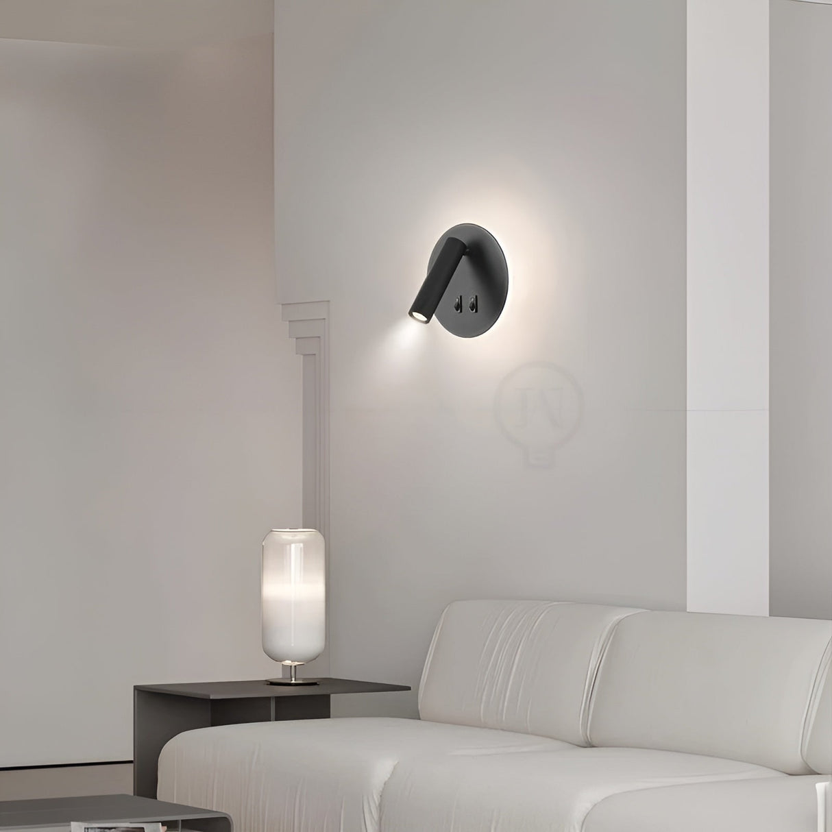 OrbiBeam Ljus – Justerbar 350-Graders Rotation Vägglampa Carvallo