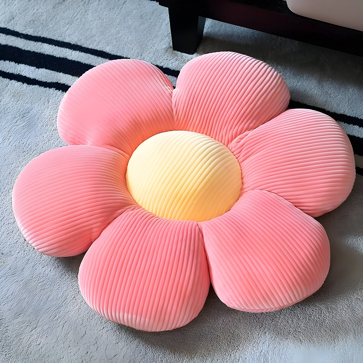 FloraDream Kudde - Mjukt Kudde med Sex Blommor Petal Carvallo