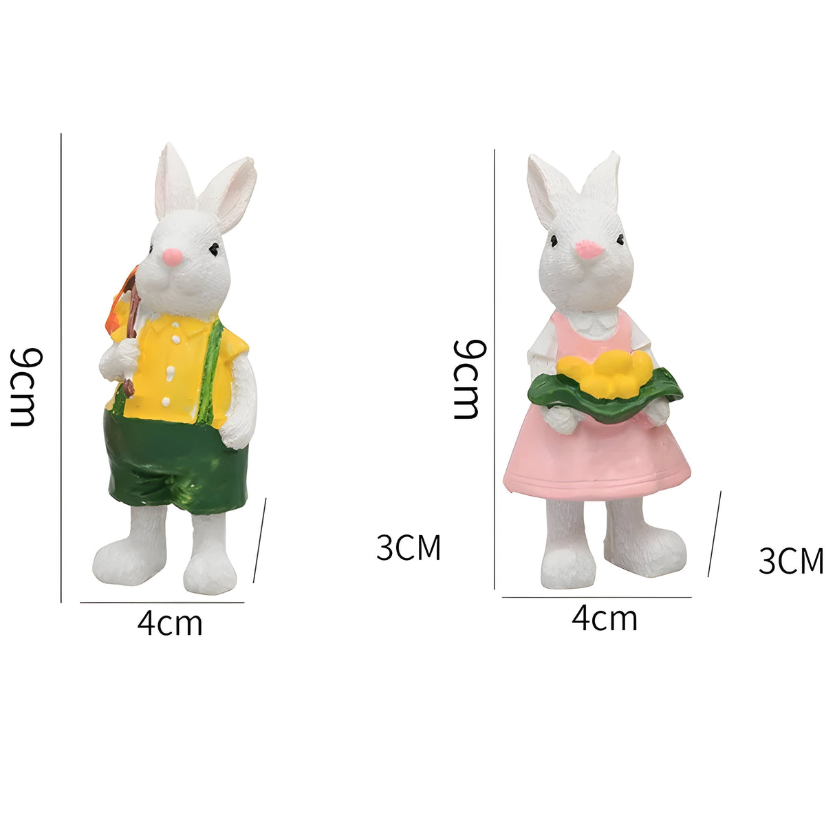 BunnyTrail Ornament – Dekorativ ny påskhare ornament Carvallo