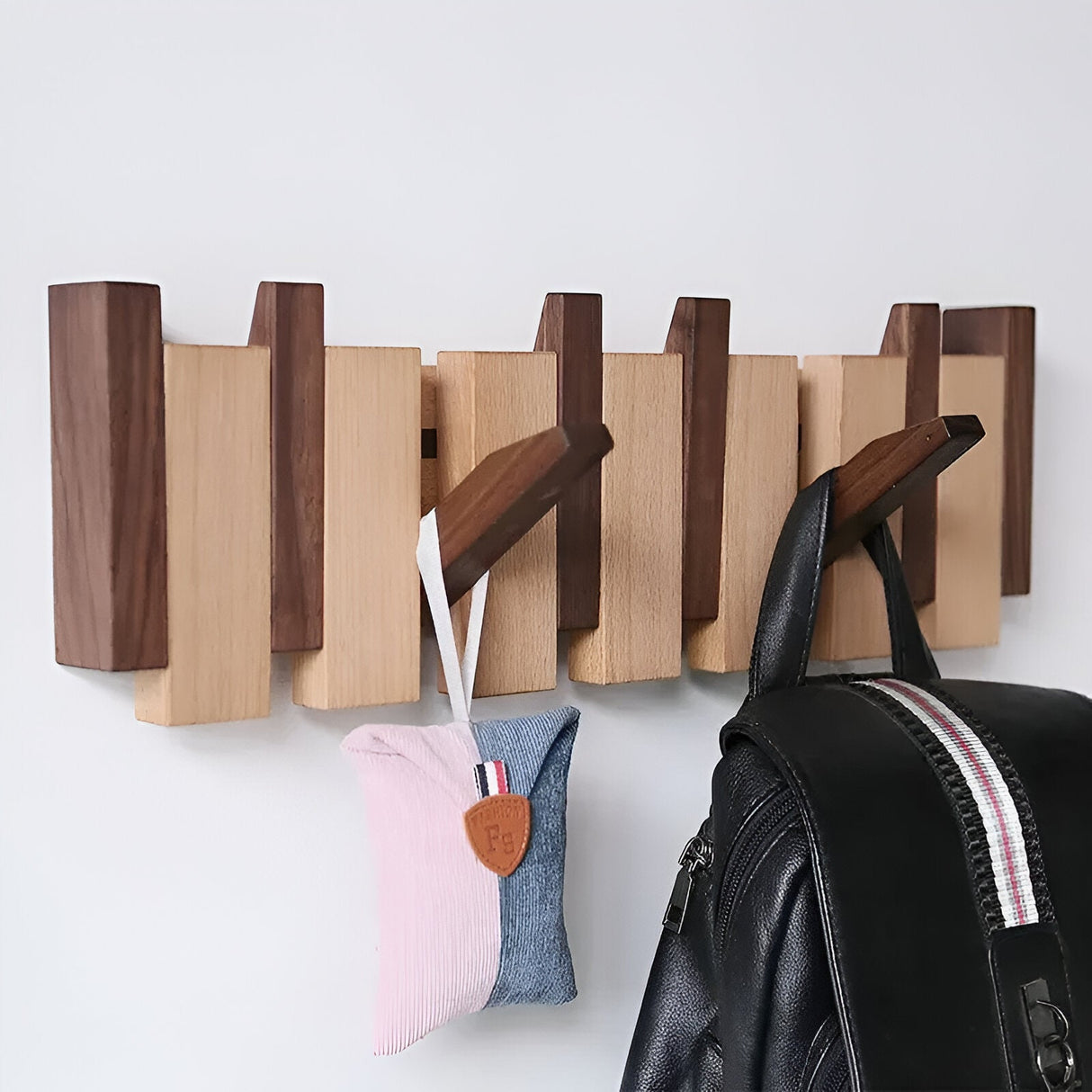 Trädhängare i tangentbord-stil – Kreativ design | Ideal för hall eller dörr Carvallo