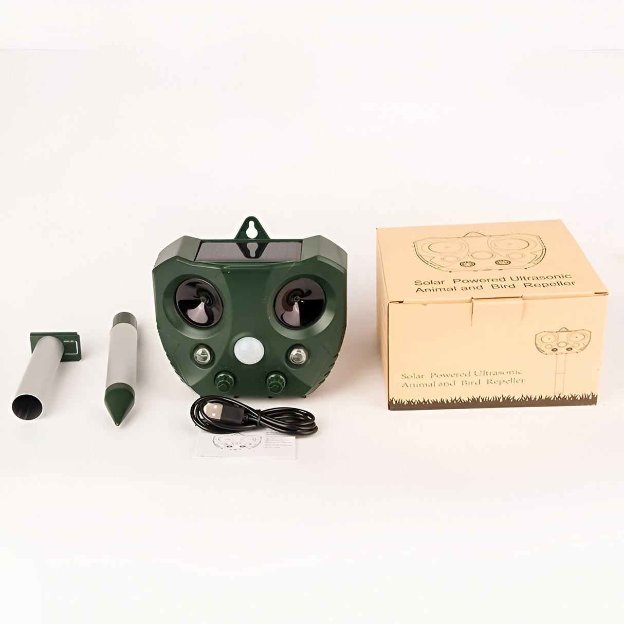 SafeScape Skadedjursbekämpning - Solenergidriven Skadedjursbekämpning med Ultrasonisk Carvallo