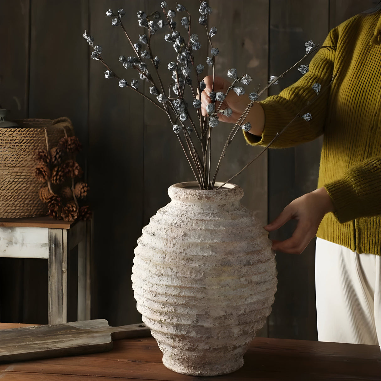 TimelessClay Vaser - Retro Handgjord Keramik Vaser Carvallo