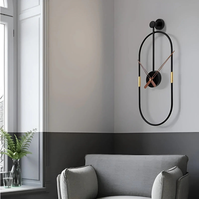 Carvallo - Elegant Minimalistisk Väggur för Moderna Rum Carvallo