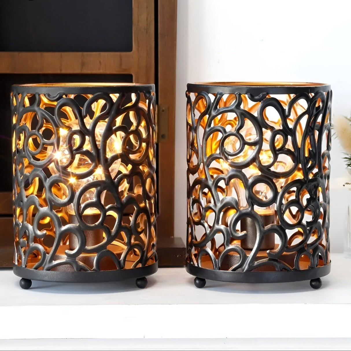 Carvallo - Trådlös bordslampa med dimbar LED för modern belysning Carvallo