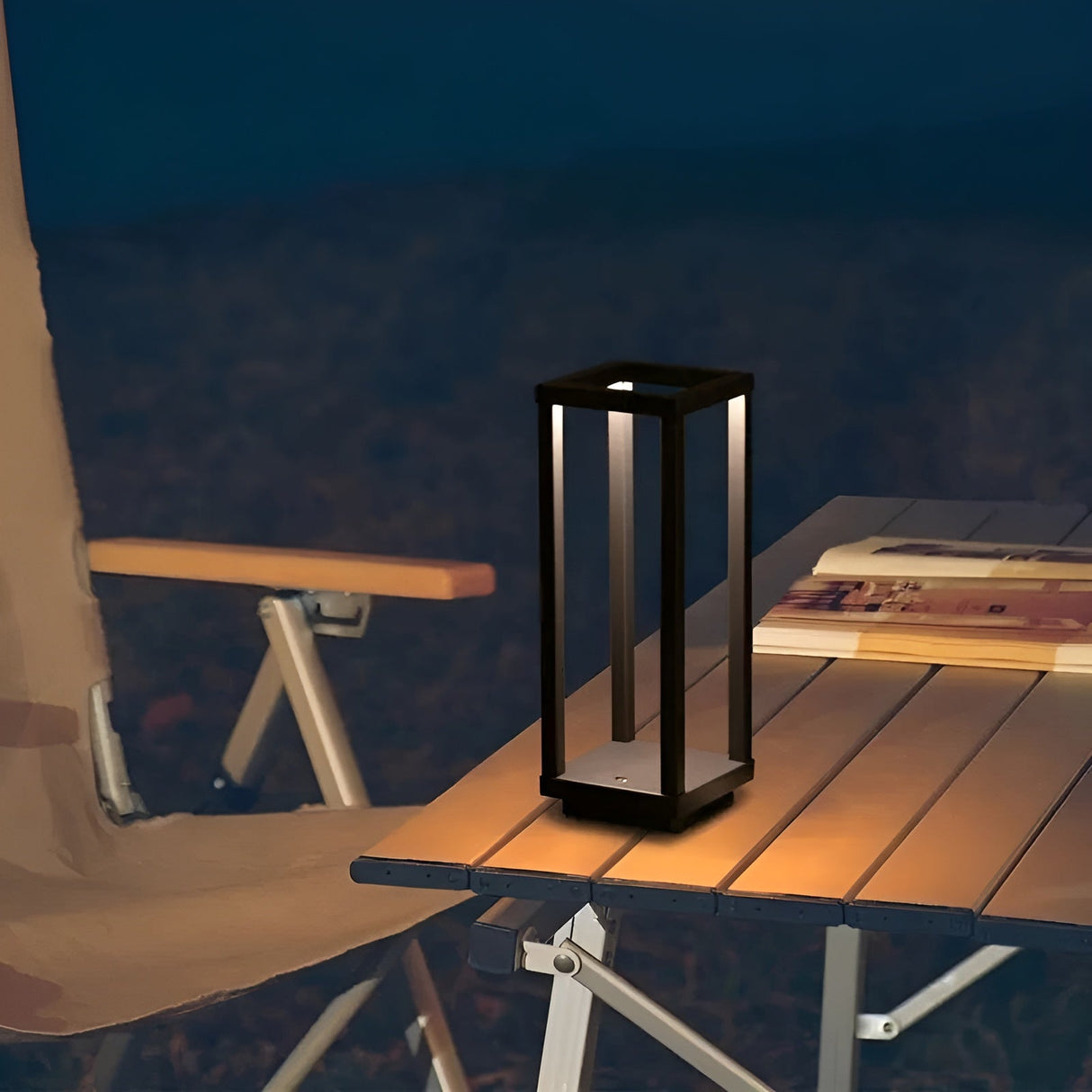 GastroBeam Lampa – Modern Uppladdningsbar LED-Lampa Carvallo